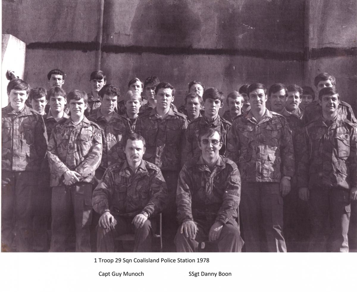 29 Sqn 1 Troop Coalisland 1978